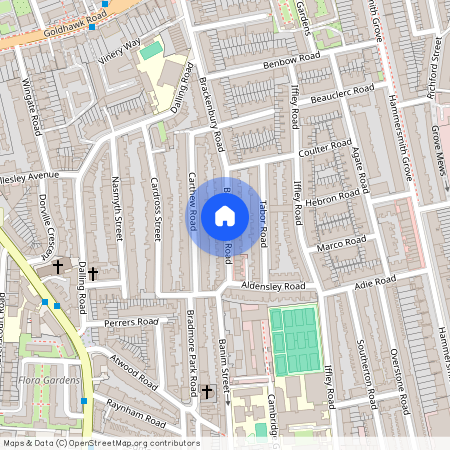 Brackenbury Road, Brackenbury Village, London, W6