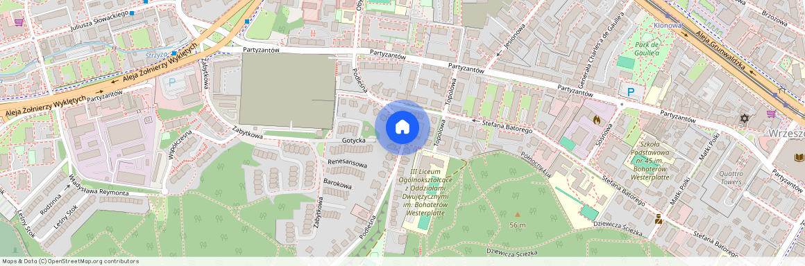 ul. Podleśna, Wrzeszcz Górny, Gdańsk, pomorskie