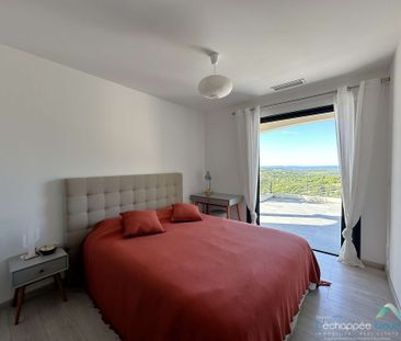 Villa pour 8 personnes avec piscine chauffée et vue mer à La Londe-... - Photo 6