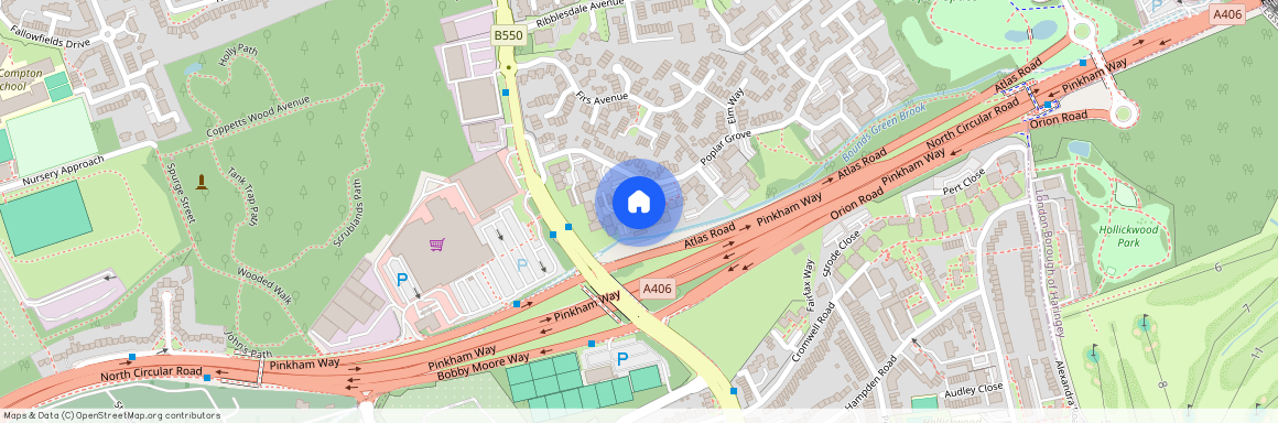 Larch Close, London, Friern Barnet