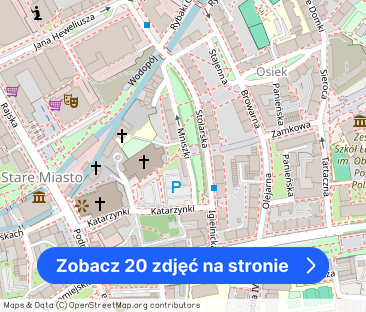Wynajem 42m² 2-pok Śródmieście ul. Św. Barbary - Zdjęcie 1