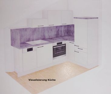 Sehr helle und gepflegte 2-Zimmer-Dachgeschosswohnung - Nähe Kranke... - Photo 4