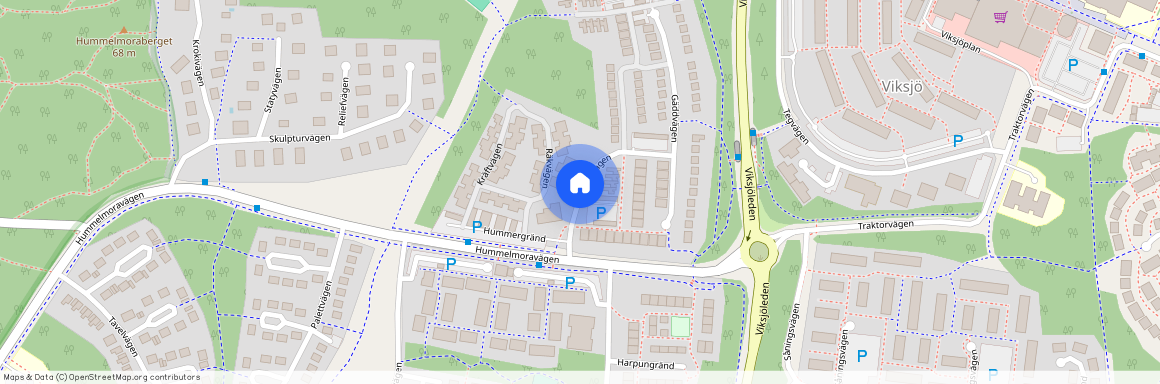 Abborrvägen, Järfälla