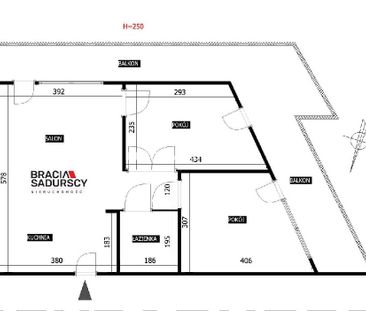 Mieszkanie Kraków Dębniki powierzchnia 48.0 m² C206-WM-68355 - Фото 1