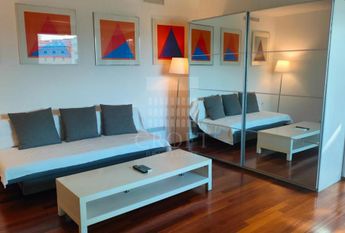 Piazza del Popolo: Lovely, modern 1 bedroom in private Villa. Entrance, spacious living-dining, fully equipped kitchen, bath and private terrace. Parquet floors Air conditioning, bright and silent. rif 364