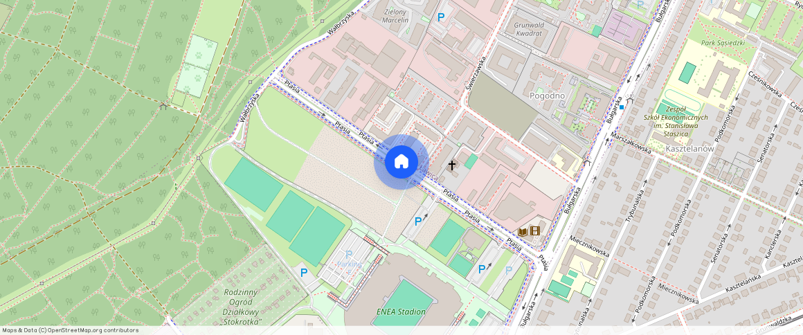 Poznań Marcelin, Ptasia