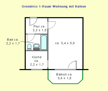 Einzug ab 01.02.2025 möglich. Klein und fein – Singlewohnung zum Ve... - Photo 4