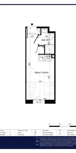 Appartement à louer 1 pièce 18m² - Photo 2