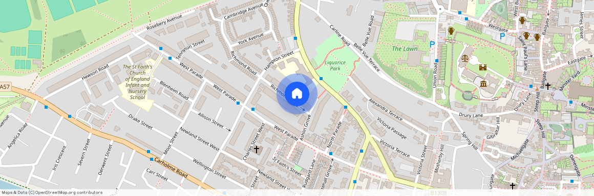 Flat 1 14 Richmond Road, LN1 1LQ, Lincoln