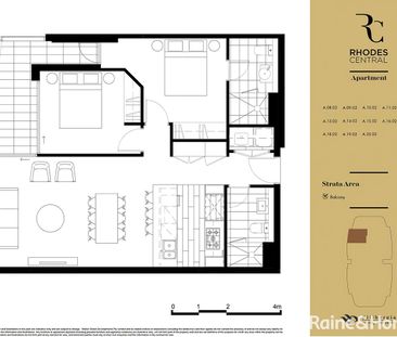 Rhodes Central Two Bedroom Apartment with 17th Floor Waterviews! - Photo 2