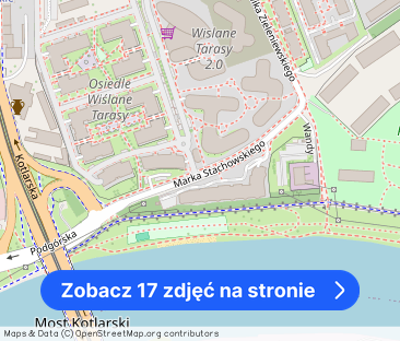3-pok w Pianissimo z widokiem na Wisłę | bez prowizji - Zdjęcie 1