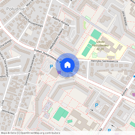 ul. Izabeli Zbiegniewskiej, Włocławek, kujawsko-pomorskie