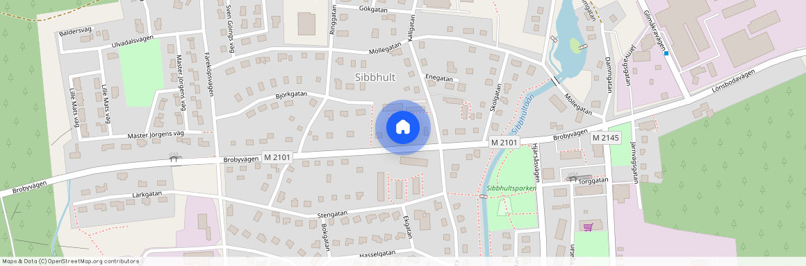 Sibbhult, Skåne, Östra Göinge, Källgatan 3D