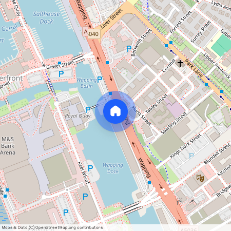 North Quay, Wapping Quay, Liverpool