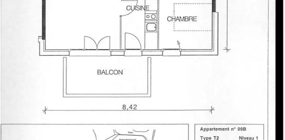 Location appartement 2 pièces - 47.23m² à Toulouse (31400) - Photo 2