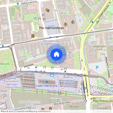 ul. Składowa, Fabryczna, Śródmieście, Łódź, łódzkie