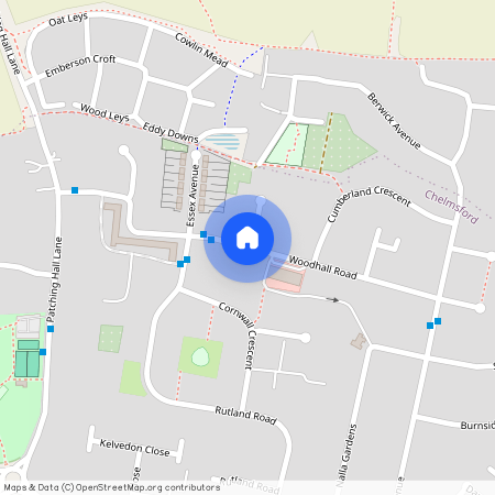 Woodhall Road, Chelmsford, Essex, CM1