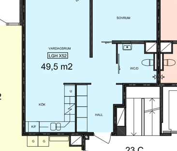 Teknikergatan 23C, Gröndal - Photo 2