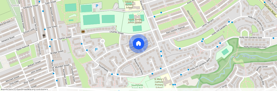 Orwell Gardens, Stanley, DH9