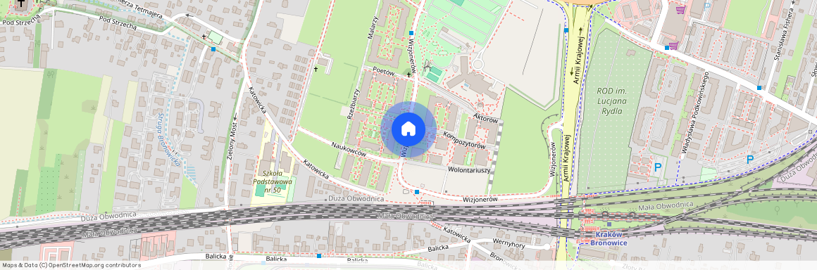 Wizjonerów, Bronowice Małe, Bronowice, Kraków, małopolskie