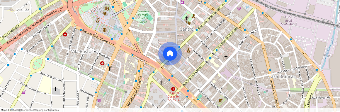 Rua Coronel Fernando Prestes, 52 - Centro, Santo André - SP