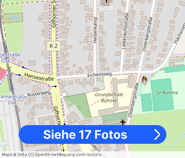 Toplage 3 Zimmer Wohnung mit Dachterrasse nähe VW 38112, Wallbox - Foto 1