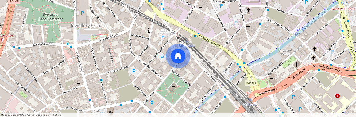 Jewellery Quarter, 25 Cox Street, Kings Court, B3 1RD, Birmingham