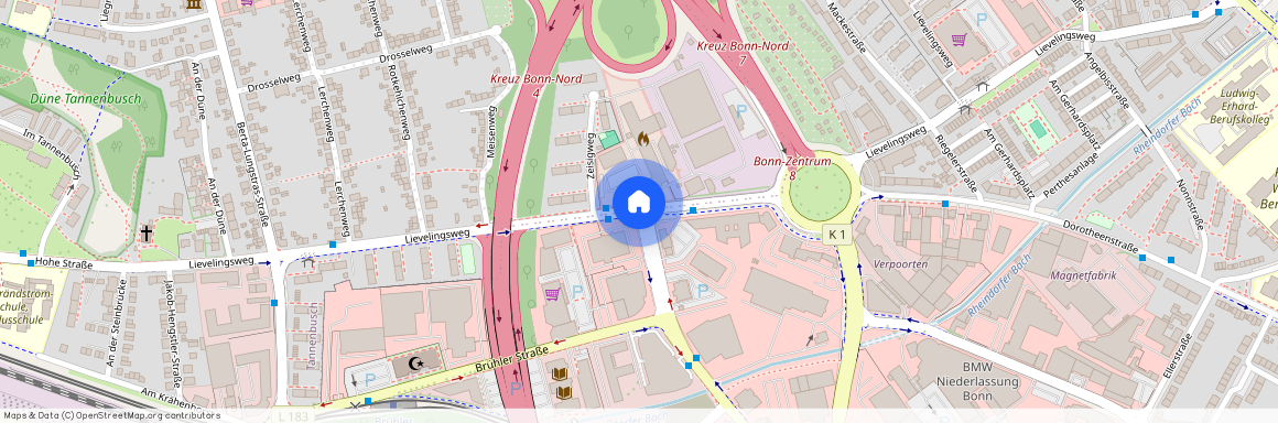 53119 Bonn - Zentrum