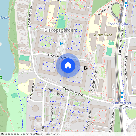 Biskopsgården, Göteborg, Västra Götaland, Godvädersgatan 66