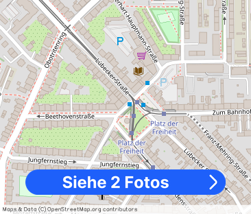 Schöne 3- Zimmer- Stadtwohnung mit großem Balkon ! - Foto 1