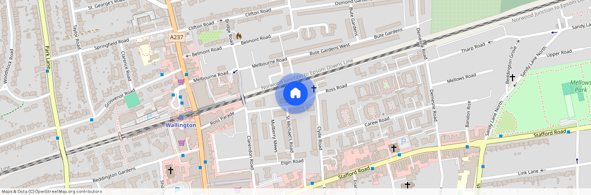 Ross Road, York Court, SM6