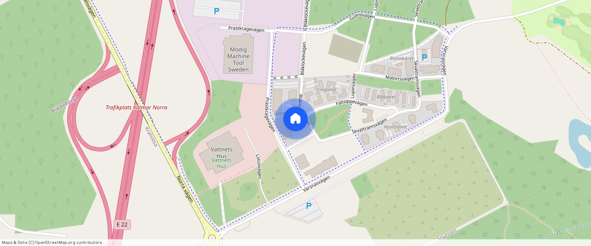 Kalmar, Blåklockevägen, **, 39361