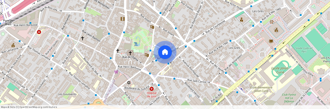 Rue Waldeck Rochet, Francja, Nanterre