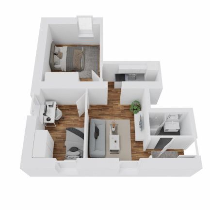 Erstbezug: 3-Zimmer-Wohnung in bester Lage in St. Pölten - Photo 1