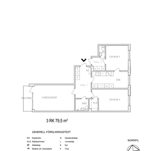 Jarlavägen 3 B, våning 3 - Foto 3