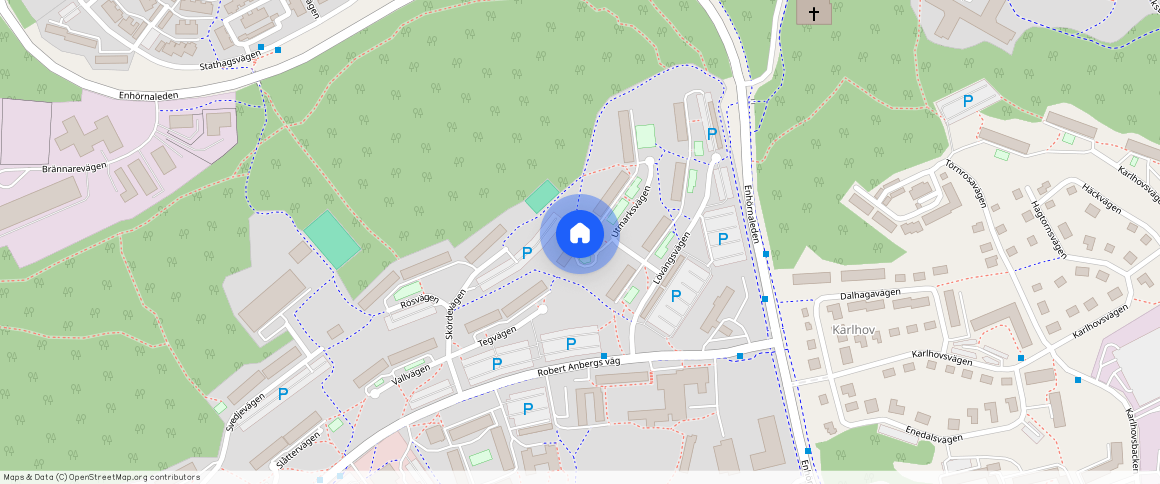 Utmarksvägen **, Ronna