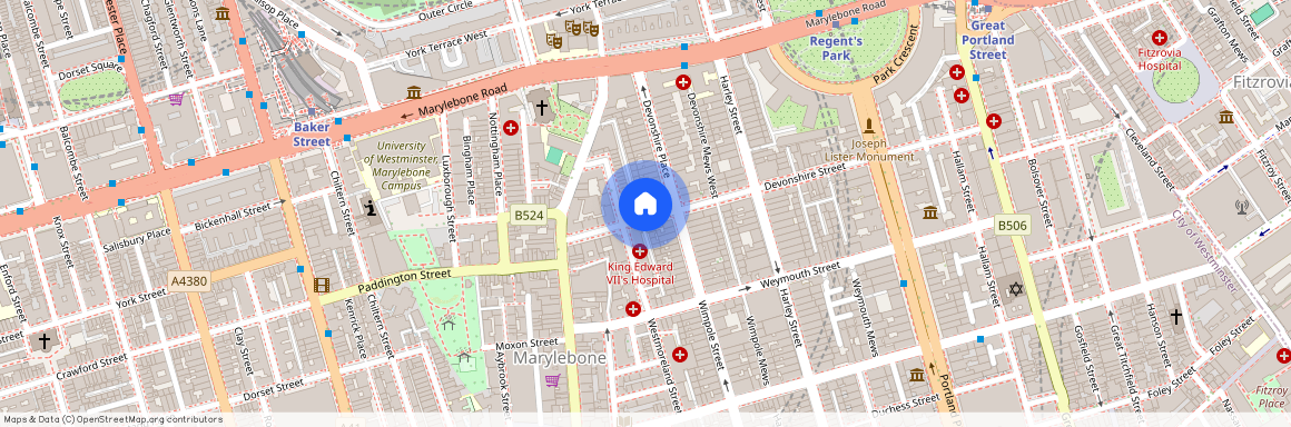 Devonshire Street, W1G 6PB, London