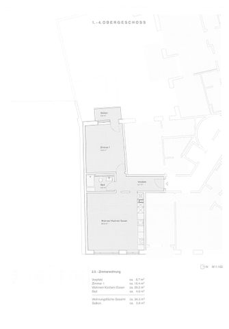 Renovierte 2,5-Zimmerwohnung – zentrumsnah und doch im Grünen - Foto 4