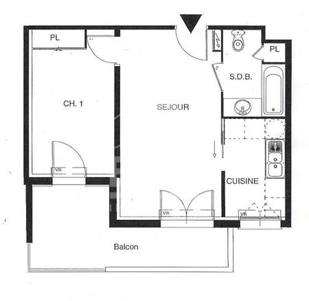 Location Appartement 2 pièces 38m² TOURS 37100 - Photo 5