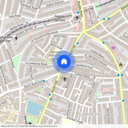 Headland Park, North Hill, Plymouth, PL4