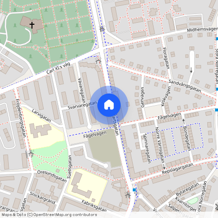 Karlslund, Landskrona, Skåne, Norra Infartsgatan 49