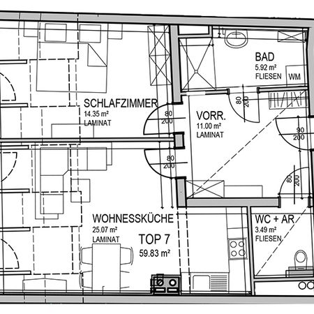 barrierefreie Wohnung in Pulkau - Photo 4