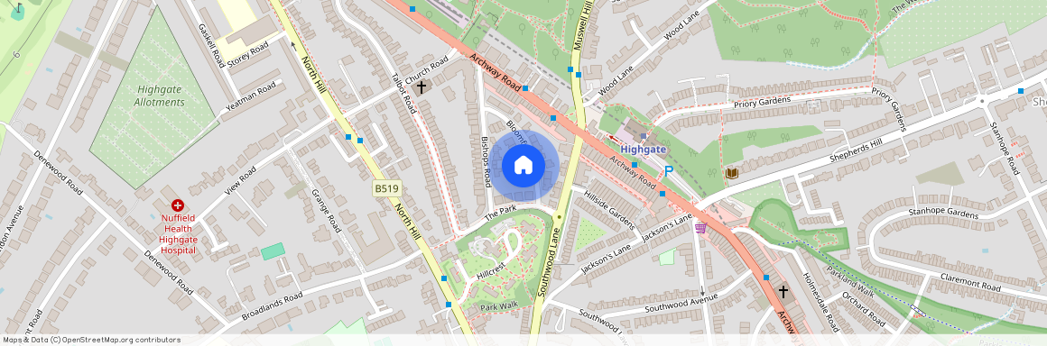 Bloomfield Road, Highgate, N6, London