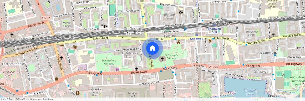 Cannon Street Road, E1, London