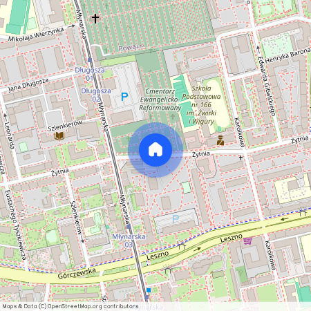 ul. Żytnia, Młynów, Wola, Warszawa, mazowieckie