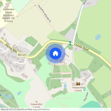 Castle Grounds, Hawarden, Deeside, CH5