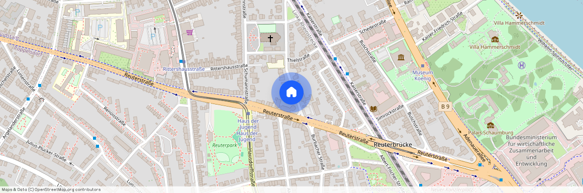 An der Elisabethkirche 46 Bonn Südstadt Nordrhein-Westfalen 53115