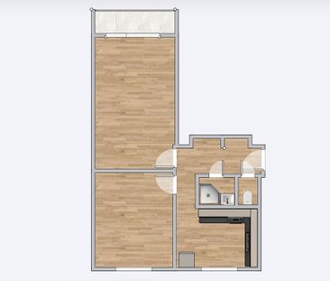 Pronájem bytu 2+1 48 m² - Fotografie 6