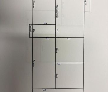 3 zkb mit Balkon neu renoviert und saniert . Ca 65qm EG - Foto 1