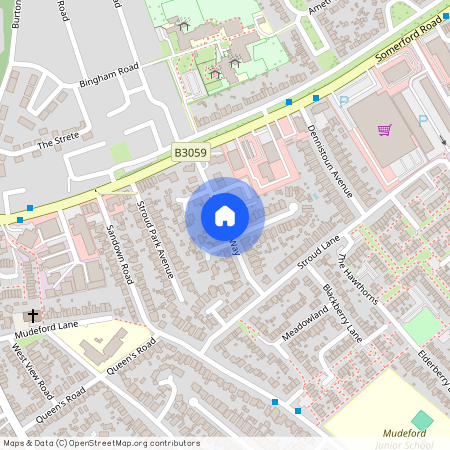 Somerford Way, Chris..., Francesca Court, BH23 3QN, Christchurch